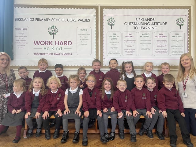 Puffin class at Birklands Primary School, Appleton Street, Warsop.