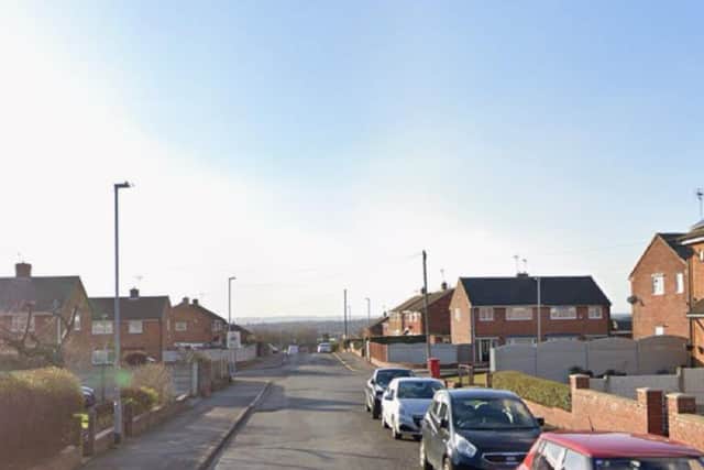 Homes on Abbey Road in Kirkby were reportedly damaged in 1987 as a result of the incident. Photo: Google Images.