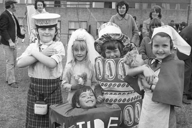 Barmston Carnival in 1974. Can you spot anyone you know?