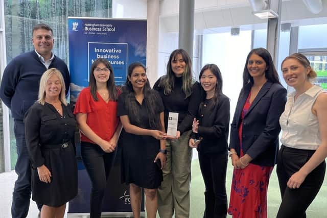 Lidder Care team with the winners of the Consultancy Challenge