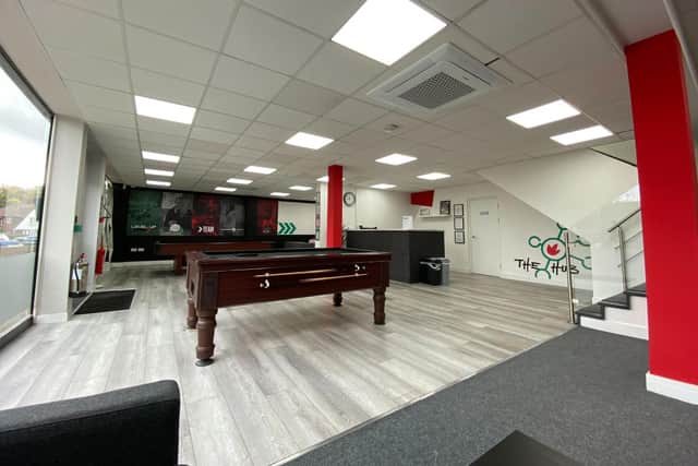Dedicated social space to improve young people's mental health.