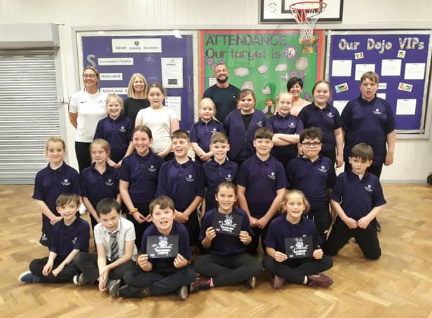 Pupils at Skegby Junior Academy, located on Ash Grove and part of the Greenwood Academies Trust, were inspired by a visit from former Strictly Come Dancing professional, Robin Windsor.