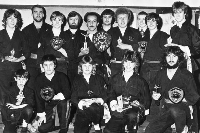 Members of South Shields Lau Gar Club were pictured with their trophies in May 1983 but who can you recognise in this photo?