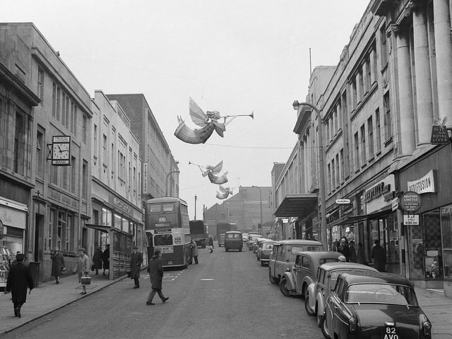 1963 Mansfield Regent Street Christmas Angels.