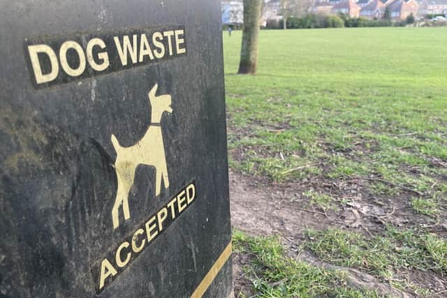 Dog fouling is an issue across Ashfield.