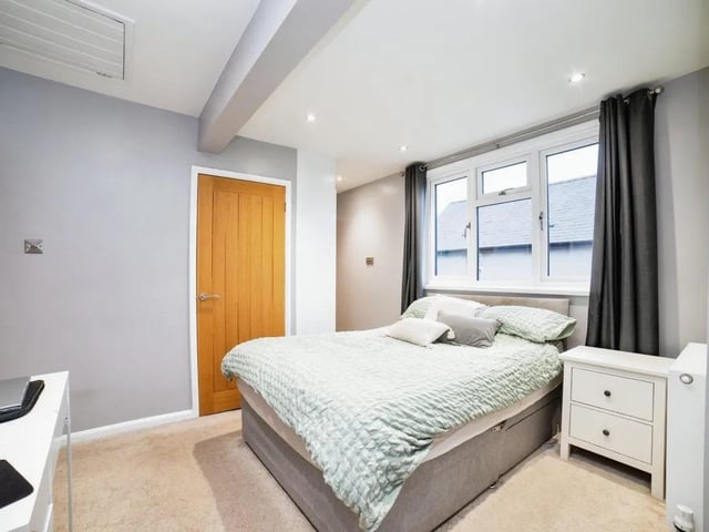 The property boasts four bedrooms perfect for a family