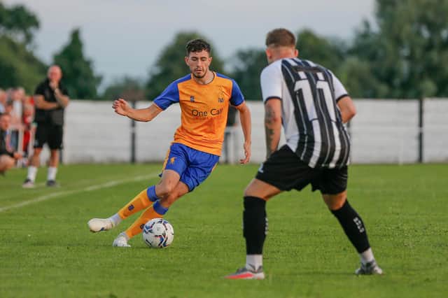 Corey O'Keeffe in action for Stags during pre-season. Photo: Chris Holloway @ TheBiggerPictur