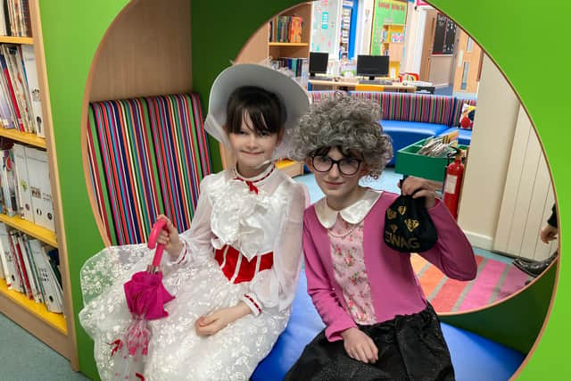 Kimberley Primary pupils show off their creative outfits on World Book Day.