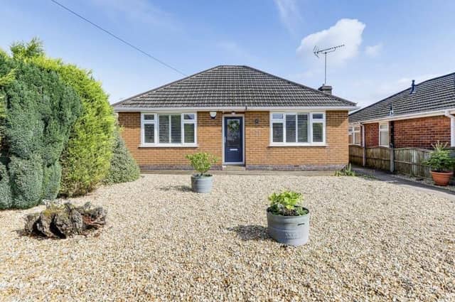 This pretty, fully renovated, two-bedroom, detached bungalow on School Hill, Kirkby, has just been added to the property market for a guide price of between £260,000 and £270,000 by Hucknall-based estate agents HoldenCopley.