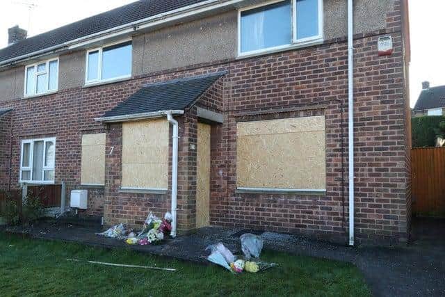 Linby Avenue, the house occupied by Barrie Green and his late partner Vera.