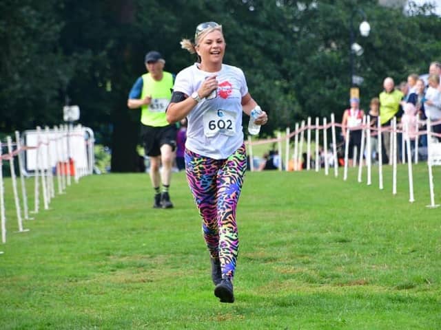 Leanne Norris - Previous runner raising funds for The Lewis Foundation