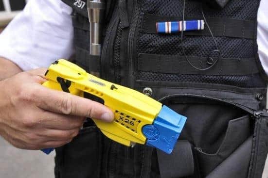 Police said the Taser is a powerful deterrent.