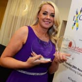 Datsa Gaile, owner and director at SolaAir Sequin Walls UK in Mansfield, won Independent Business or the Year and Business of the Year at the 2019 event