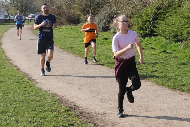 Enthusiastic youngsters like to improve on their times at the five-kilometre Mansfield parkrun. The average finishing time for all runners over the years is 28 minutes, 39 seconds.