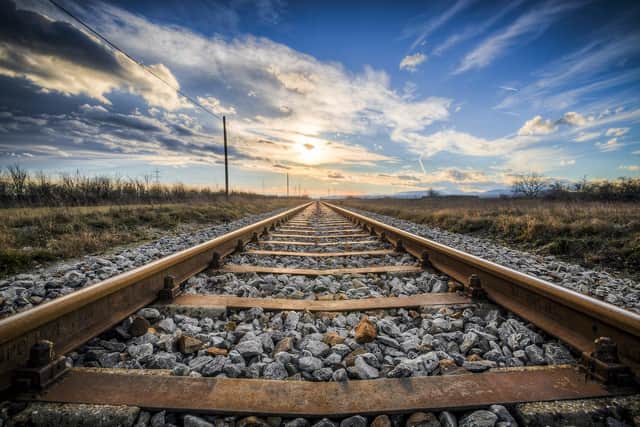 Stay off the tracks.