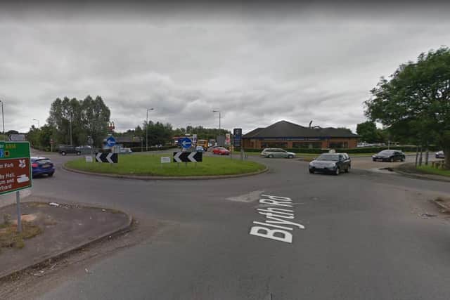 Ollerton roundabout is in line for a major upgrade.