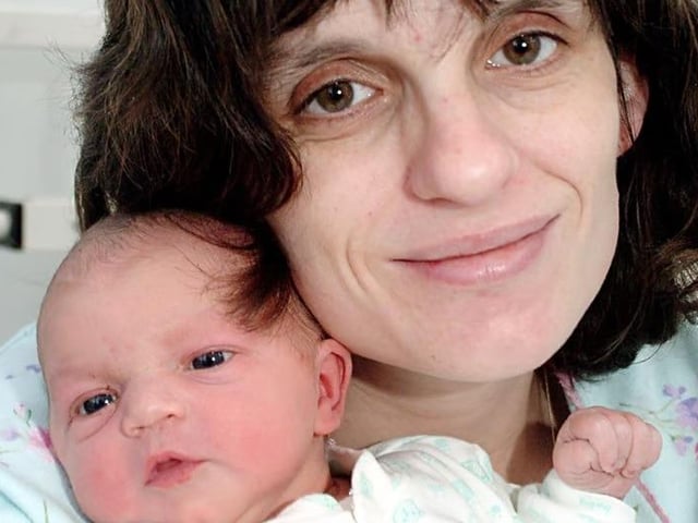 Lynn Boneham of Mansfield saw in the New Year by welcoming baby Megan Boneham in 2007.