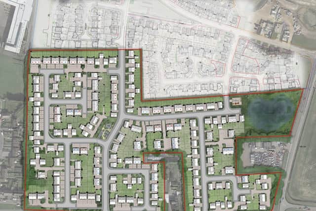 Just shy of 250 homes are proposed for the site. 
Credit: Lovell Partnerships