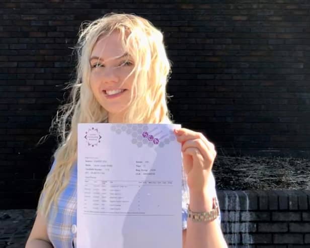 Special congratulations go to Lauren Webb (pictured) for achieving a spectacular set of results.
