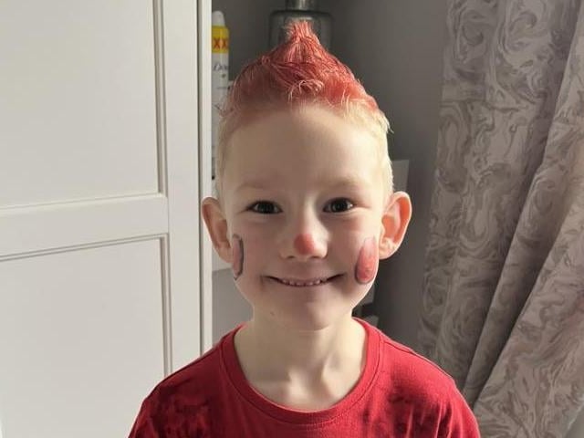 Five-year-old Teddy from Ashfield.