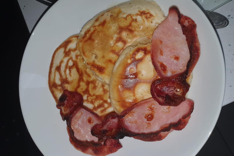 A popular combination of pancakes with bacon - is it one of your favourites?