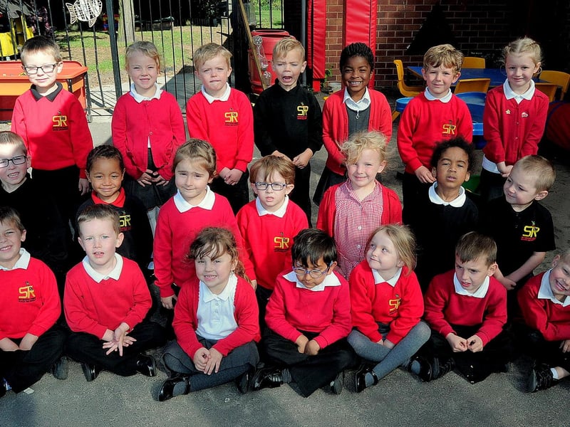 New starters at Sutton Road Primary.