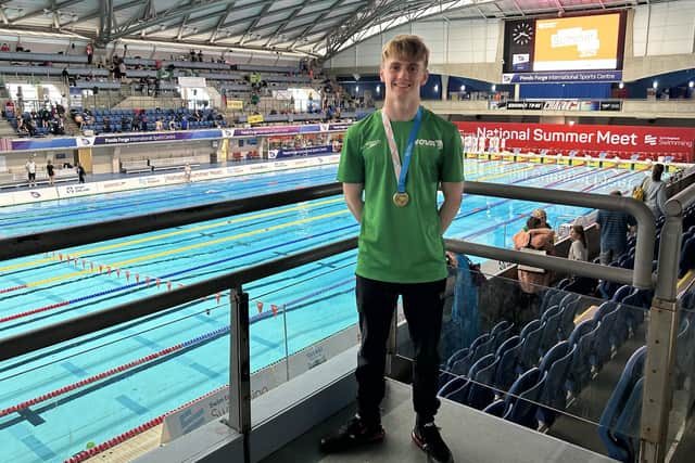 National triple title winner Thomas Swales.