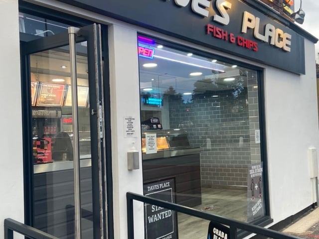 Dave's Place Fish & Chip Shop is located at 2 Violet Hill, Mansfield. This was a popular suggestion from readers.
