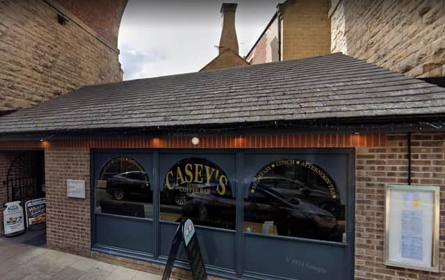 Casey's coffee bar on White Hart Street, Mansfield, has a 4.7/5 rating based on 302 reviews.