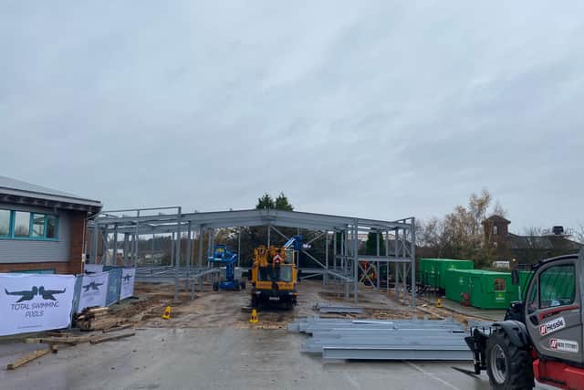 New pool project underway in Ollerton.