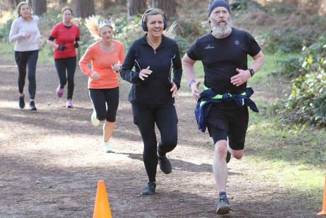 Many runners like to improve on their best times at the five-kilometre Sherwood Pines parkrun. The average finishing time for all runners over the years is 30 minutes, 46 seconds.