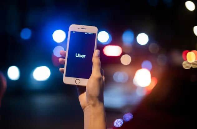 Ashfield passengers can use the Uber app for local cab firm rides.