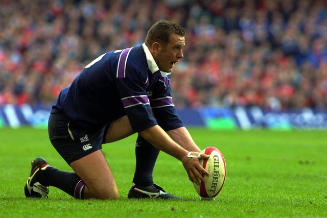 Brendan Laney’s place-kicking accuracy was key to Scotland’s win over Wales in 2002. The Kiwi import played at full-back in Cardiff and slotted over four penalties and a conversion to contribute 14 points to the 27-22 victory.