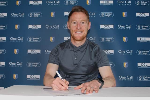 Stephen Quinn - staying a Stag for another season.