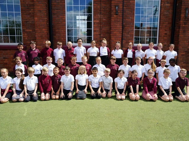 Year 6 school leavers from Birklands Primary.