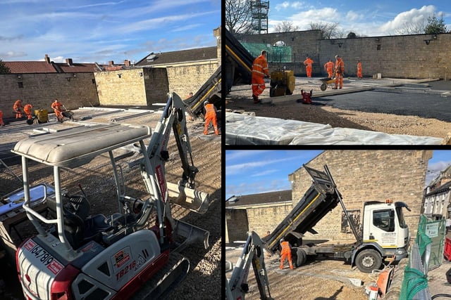 Works have started after a project to transform Bolsover town centre was launched.
