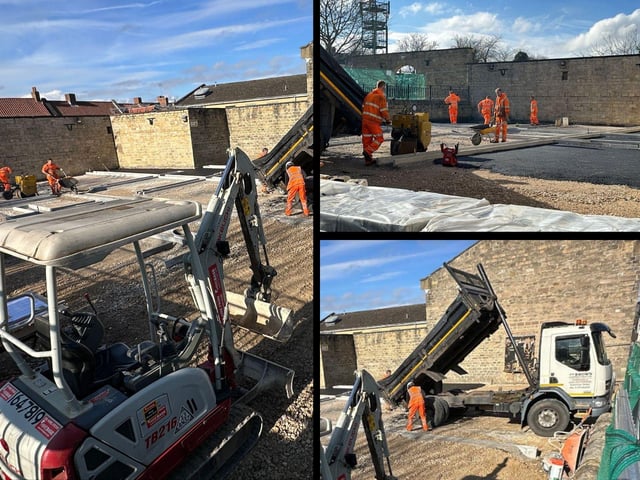 Works have started after a project to transform Bolsover town centre was launched.
