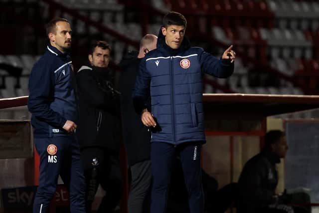 Stevenage FC manager Alex Revell