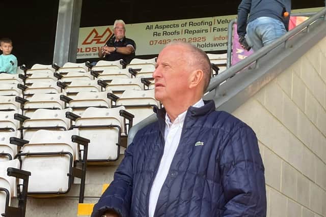 Tony Delahunty reflecting on the memories of that fateful day in 1985 - the last time he visited Bradford City. Photo: Submitted