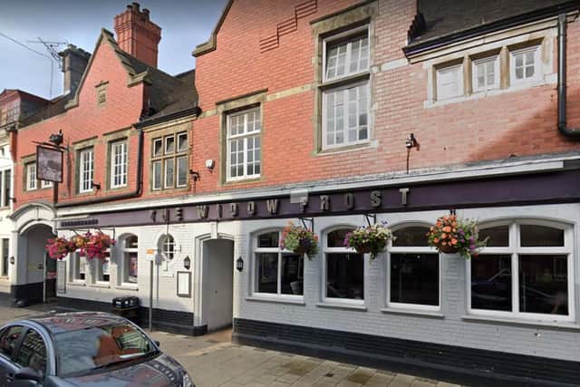 The Widow Frost, on Leeming Street, Mansfield.
