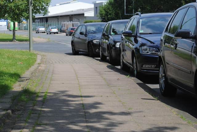 Irresponsible parking.