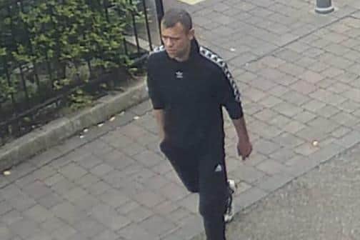 Police are keen to speak to this man.