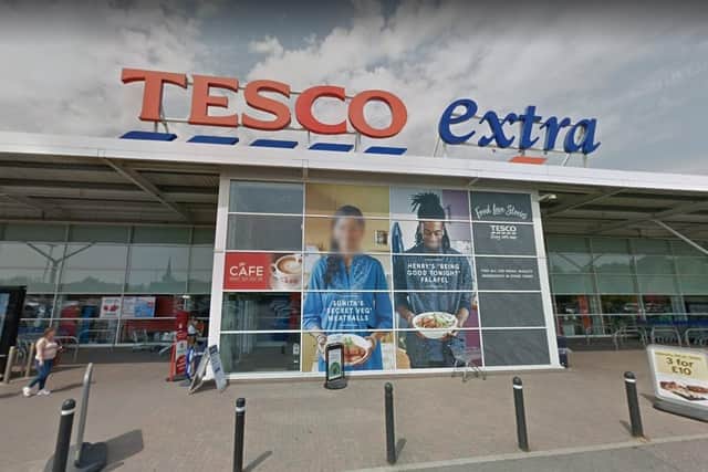 TescoExtra, Chesterfield Road South, Mansfield.