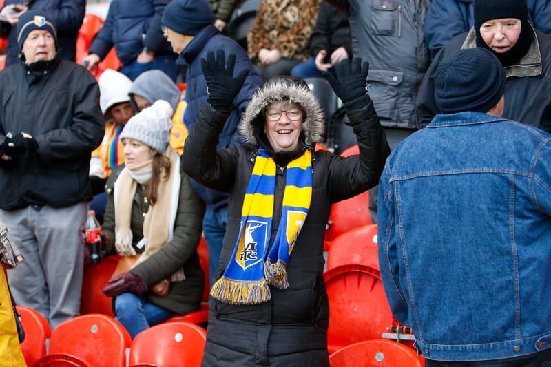 An army of over 3,300 Mansfield Town supporters roared Stags on to victory at Doncaster. Can you someone you know?