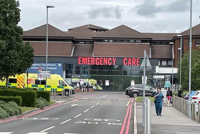 The accident and emergency unit at King's Mill Hospital in Sutton. (Photo by: Jon Ball/Nationalworld.com)