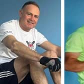 George Nelson (left) and Russ Davis will be rowing the Atlantic at the of the year to help people living with dementia
