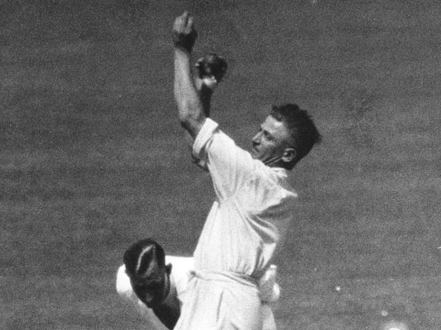 Harold Larwood MBE was a professional cricketer for Nottinghamshire County Cricket Club and the England cricket team between 1924 and 1938. He was born in Nuncargate and attended Kirkby Woodhouse school and began to play for Nuncargate's second team in 1918.