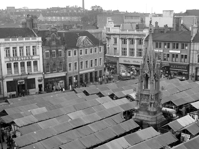 1963 Mansfield Market Place.