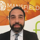 Mansfield Building Society's head of mortgage sales, Andy Alvarez.
