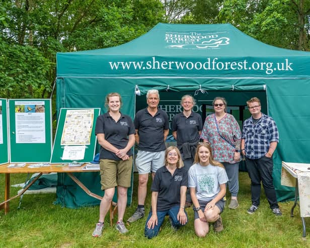 The Sherwood Forest Trust team.